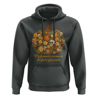 My Favorite Season is the Fall of Fascism Hoodie Social Justice Halloween Activist - Wonder Print Shop