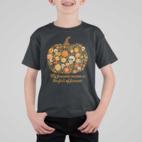 My Favorite Season is the Fall of Fascism T Shirt For Kid Social Justice Halloween Activist - Wonder Print Shop