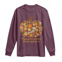 My Favorite Season is the Fall of Fascism Long Sleeve Shirt Social Justice Halloween Activist - Wonder Print Shop