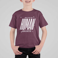 Big Fan Of Human Rights T Shirt For Kid Equality Activist - Wonder Print Shop