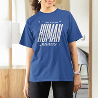 Big Fan Of Human Rights T Shirt For Women Equality Activist - Wonder Print Shop