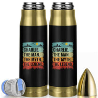Charlie The Man The Myth The Legend Bullet Tumbler Retro Vintage - Wonder Print Shop