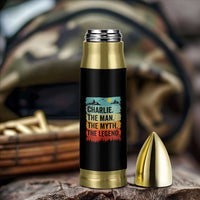 Charlie The Man The Myth The Legend Bullet Tumbler Retro Vintage - Wonder Print Shop