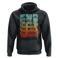 Charlie The Man The Myth The Legend Hoodie Retro Vintage - Wonder Print Shop