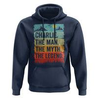 Charlie The Man The Myth The Legend Hoodie Retro Vintage - Wonder Print Shop