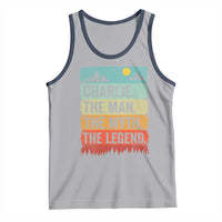 Charlie The Man The Myth The Legend Tank Top Retro Vintage - Wonder Print Shop
