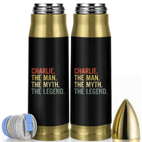Retro Charlie The Man The Myth The Legend Bullet Tumbler - Wonder Print Shop