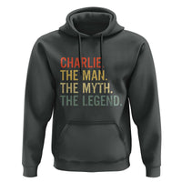 Retro Charlie The Man The Myth The Legend Hoodie - Wonder Print Shop