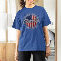 Charlie The Man The Myth The Legend T Shirt For Women Retro Vintage American Flag - Wonder Print Shop