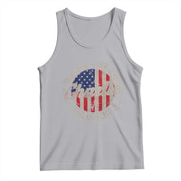 Charlie The Man The Myth The Legend Tank Top Retro Vintage American Flag - Wonder Print Shop