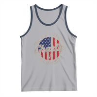 Charlie The Man The Myth The Legend Tank Top Retro Vintage American Flag - Wonder Print Shop