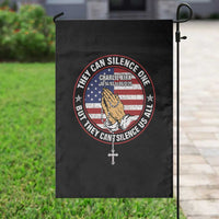 Charlie Kirk Memorial Garden Flag Retro American Flag - Wonder Print Shop
