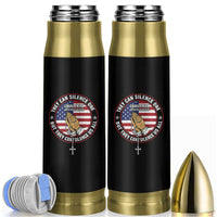 Charlie Kirk Memorial Bullet Tumbler Retro American Flag - Wonder Print Shop