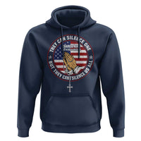 Charlie Kirk Memorial Hoodie Retro American Flag - Wonder Print Shop