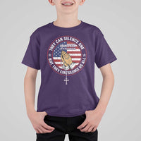 Charlie Kirk Memorial T Shirt For Kid Retro American Flag - Wonder Print Shop