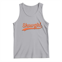 Showgirl Tank Top Varsity Script Vintage Sports Jersey Style - Wonder Print Shop