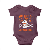 Funny Halloween Costume Showgirl Baby Onesie The Life of A Showghoul Cute Ghost - Wonder Print Shop