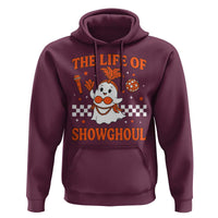 Funny Halloween Costume Showgirl Hoodie The Life of A Showghoul Cute Ghost - Wonder Print Shop