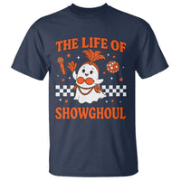 Funny Halloween Costume Showgirl T Shirt The Life of A Showghoul Cute Ghost - Wonder Print Shop