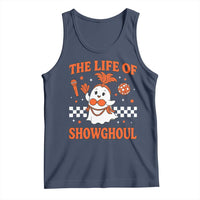 Funny Halloween Costume Showgirl Tank Top The Life of A Showghoul Cute Ghost - Wonder Print Shop