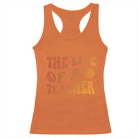 The Life Of A Teacher Racerback Tank Top In My Teacher Era Concert - Wonder Print Shop