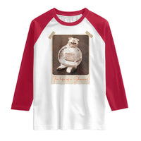 The Life Of A Showcat Raglan Shirt Funny Vintage Photo Cat Era - Wonder Print Shop