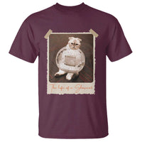 The Life Of A Showcat T Shirt Funny Vintage Photo Cat Era - Wonder Print Shop