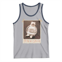 The Life Of A Showcat Tank Top Funny Vintage Photo Cat Era - Wonder Print Shop