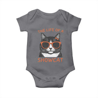 The Life Of A Showcat Baby Onesie Funny Cat Showgirl Era - Wonder Print Shop