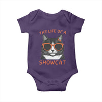 The Life Of A Showcat Baby Onesie Funny Cat Showgirl Era - Wonder Print Shop