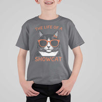 The Life Of A Showcat T Shirt For Kid Funny Cat Showgirl Era - Wonder Print Shop