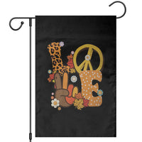 Thanksgiving Garden Flag Peace Sign Love Turkey Hand - Wonder Print Shop