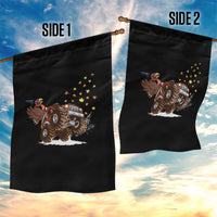 Thanksgiving Turkey Garden Flag Riding Monster Truck Boys Kids - Wonder Print Shop