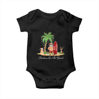 Hawaii Christmas Baby Onesie Christmas On The Beach Holiday Xmas Palm Tree