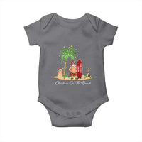 Hawaii Christmas Baby Onesie Christmas On The Beach Holiday Xmas Palm Tree