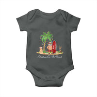 Hawaii Christmas Baby Onesie Christmas On The Beach Holiday Xmas Palm Tree
