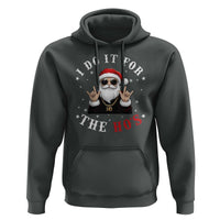 Funny Santa Christmas Hoodie I Do It For The Ho's Rude Xmas