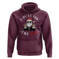 Funny Santa Christmas Hoodie I Do It For The Ho's Rude Xmas