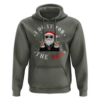 Funny Santa Christmas Hoodie I Do It For The Ho's Rude Xmas