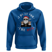 Funny Santa Christmas Hoodie I Do It For The Ho's Rude Xmas