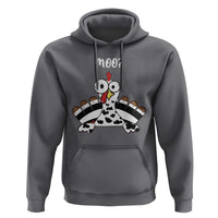 Funny Thanksgiving Hoodie Turkey Moo Cow Farmer Gift
