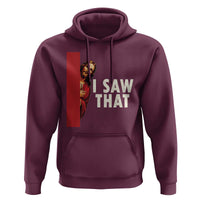 Funny Jesus I Saw That Hoodie Retro Christian Meme