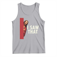 Funny Jesus I Saw That Tank Top Retro Christian Meme
