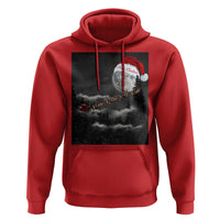 Merry Christmas Hoodie Santa To The Moon