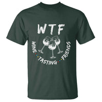 Thanksgiving Friends T Shirt WTF Wine Tasting Friends Drinking Club - Wonder Print Shop