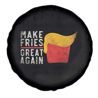 Funny Fries Spare Tire Cover Vintage Make Fries Great Again