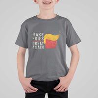 Funny Fries T Shirt For Kid Vintage Make Fries Great Again