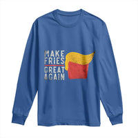 Funny Fries Long Sleeve Shirt Vintage Make Fries Great Again