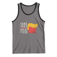 Funny Fries Tank Top Vintage Make Fries Great Again
