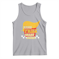 Funny Fries Tank Top Make Fries Great Again Checkered